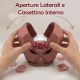 SCATOLINA ROSA CON ROSE STABILIZZATE E LUCE LED PER SAN VALENTINO SPECIALE