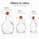 OLIERA IN VETRO CON TAPPO IN SUGHERO BOMBONIERE UTILI