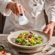 MACINASPEZIE IN VETRO BOMBONIERA CUCINA CON TAPPO