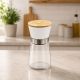 MACINASPEZIE IN VETRO BOMBONIERA CUCINA CON TAPPO