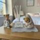 DIFFUSORE ESSENZA CON TENERA BIMBA PERSONALIZZABILE CON PERGAMENA