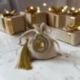 SACCHETTI PER CONFETTI NOZZE ORO 50 ANNI INSIEME SEGNA POSTO