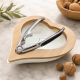 SET CIOTOLA CUORE CERAMICA E SCHIACCIANOCI UTILE MATRIMONIO