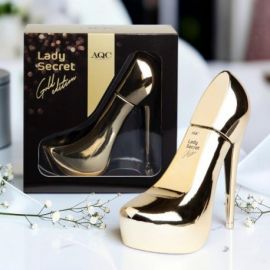 AQC FRAGRANCES LADY SECRET GOLD SHOE PROFUMO DONNA 100 ML