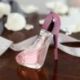 MINI PROFUMO IN BOTTIGLIA A FORMA DI SCARPA PER BOMBONIERA UNICA DONNA