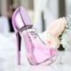 PROFUMINO DONNA SECRET PURPLE A FORMA DI SCARPA: BOMBONIERA UNICA E STILOSA