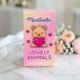 MINI PROFUMI BIMBI CON ANIMALI PER BOMBONIERE UNICHE E COLORATE