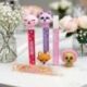 MINI PROFUMI BIMBI GLITTERATO CON ANIMALETTI ASSORTTITI 10 ML PER BOMBONIERE COMPLEANNO FEMMINUCCIA