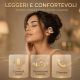 BORSETTA CON CUFFIETTE WIRELESS COLOR PANNA