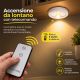 LAMPADA LED ADESIVA CON TELECOMANDO LUCE BIANCA