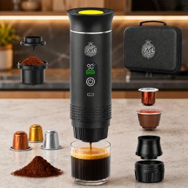 MACCHINA CAFFÈ PORTATILE PER VIAGGI: ESPRESSO OVUNQUE CON USB