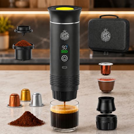 MACCHINA CAFFÈ PORTATILE PER VIAGGI: ESPRESSO OVUNQUE CON USB