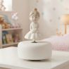 CARILLON BALLERINA CON CUORE BOMBONIERE BIMBA TEMA DANZA