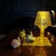 LUME LED CON LUMACHINA ARGENTATA BOMBONIERA ORIGINALE