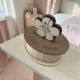 Portacandela ovale Fiore ballerina bomboniera battesimo comunione - Bomboniere a tema