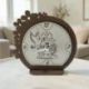 OROLOGIO SIMBOLI SACRI COMUNIONE CON CALICE OSTIA COLOMBA BOMBONIERA PRIMA COMUNIONE