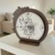 OROLOGIO SIMBOLI SACRI COMUNIONE CON CALICE OSTIA COLOMBA BOMBONIERA PRIMA COMUNIONE