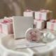 DIFFUSORE ESSENZA ORSETTO FIOCCO ROSA BOMBONIERA BATTESIMO BIMBA ORIGINALE