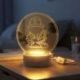LAMPADA LED CALICE COMUNIONE CON SIMBOLI SACRI PRIMA COMUNIONE