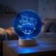 LAMPADA LED PICCOLO PRINCIPE BOMBONIERA BATTESIMO BIMBO ORIGINALE