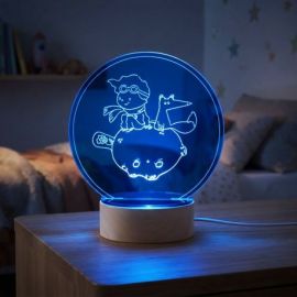 LAMPADA LED PICCOLO PRINCIPE BOMBONIERA BATTESIMO BIMBO ORIGINALE