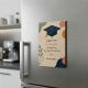 APPLICAZIONE TOCCO FRASE E DECORAZIONE FLOREALE BOMBONIERE PERSONALIZZATA LAUREA