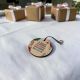 Portachiavi tondo personalizzabile con decorazioni idea regalo - Bomboniere personalizzate