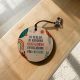 Portachiavi tondo personalizzabile con decorazioni idea regalo - Segnaposto