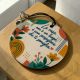 Portachiavi tondo in legno casa idea regalo - Bomboniere personalizzate