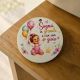 Tag magnete personalizzabile bimba bomboniera nascita primo compleanno - 1° compleanno