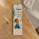 Segnalibro personalizzabile bimbo con palloncini in legno bomboniera nascita - bomboniere tondo bimbo
