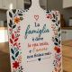 TAGLIERE PERSONALIZZABILE FRASE FAMIGLIA IN LEGNO BOMBONIERA MATRIMONIO COMUNIONE