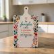 TAGLIERE PERSONALIZZABILE FRASE FAMIGLIA IN LEGNO BOMBONIERA MATRIMONIO COMUNIONE