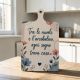 Tagliere rettangolare legno fiori bomboniera matrimonio anniversario - Bomboniere personalizzate