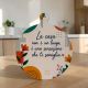 Tagliere tondo decorativo in legno bomboniera matrimonio e anniversario - bomboniere nozze