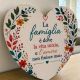 Quadretto cuore famiglia legno bomboniera matrimonio comunione - bomboniere personalizzate