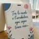 Quadretto rettangolare casa legno bomboniera matrimonio compleanno - bomboniere per la casa