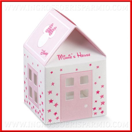 CASETTE PORTA CONFETTI DISNEY MINNIE CONFETTATA BATTESIMO