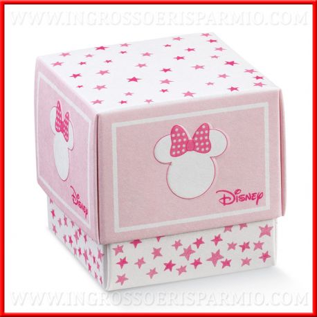 SCATOLETTE CONFETTI MINNIE CON STELLINE IDEE COLLEZIONE DISNEY