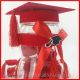 SET SCATOLINE LAUREA TOCCO ROSSO IN PLEXIGLASS + CONTENITORE