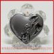 CUORE ARGENTO E PLACCA IN CRISTALLO CALLE SWAROVSKI ECONOMICHE ONLINE