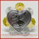 CUORE ARGENTO E PLACCA IN CRISTALLO 50 FEDI NOZZE D'ORO ONLINE