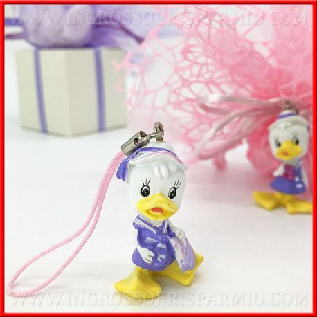 CHARM CELLULARE PAPERINA OGGETTINI NASCITA BAMBINA ORIGINALI BOMBONIERE STOCK INGROSSO