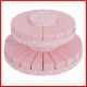 TORTE BOMBONIERE POIS ROSA NASCITA BATTESIMO STOCK FEMMINUCCIA BIMBA