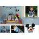 SCATOLINE FAI DA TE A FORMA DI LIBRO MICKEY MOUSE DISNEY BIMBO TOPOLINO CONFETTATA NASCITA