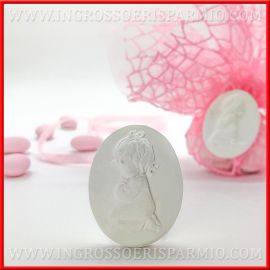 GESSETTI PRIMA COMUNIONE BIMBA IN PREGHIERA ACCESSORI CONFEZIONE FEMMINUCCIA OFFERTA STOCK INGROSSO