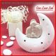SACRA FAMIGLIA SU LUNA CON LUCE LED IDEE SACRE BATTESIMO BOMBONIERE ORIGINALI ONLINE